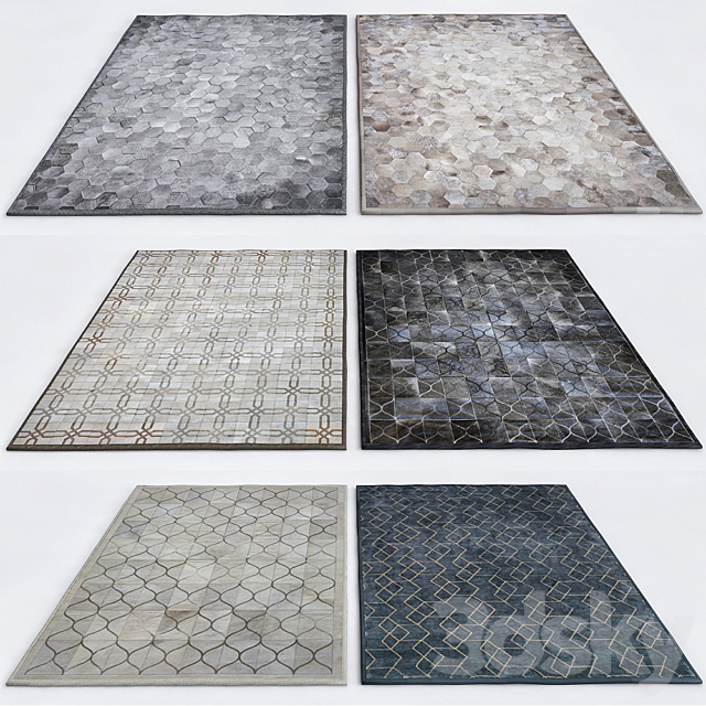 Rugs collections 3ds Max - thumbnail 3