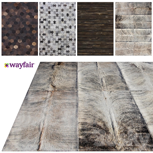 Rugs from Wayfair shop 3DS Max Model - thumbnail 1