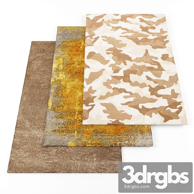 Rugs Modern 244 3dsmax Download - thumbnail 1