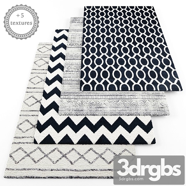 Rugs Set153 3dsmax Download - thumbnail 1