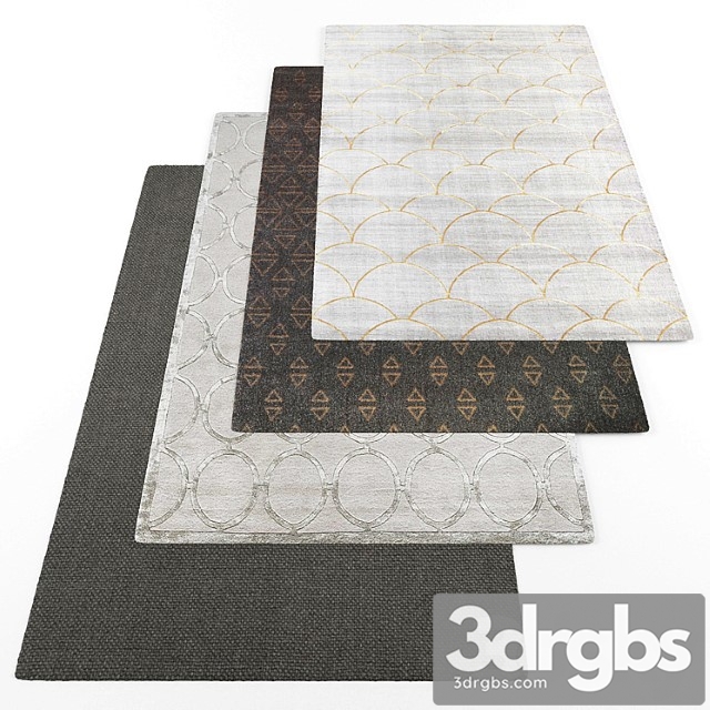 Rugs set233 3dsmax Download - thumbnail 1