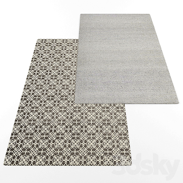 Rugs set241 3DS Max Model - thumbnail 3