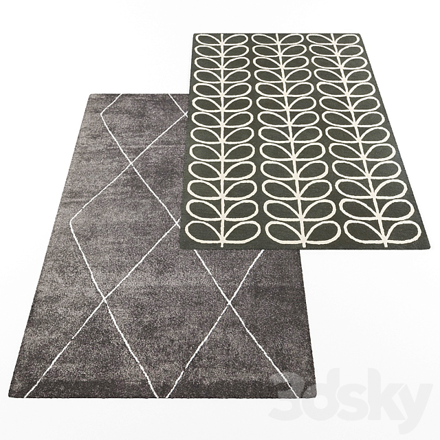 Rugs set243 3ds Max - thumbnail 3