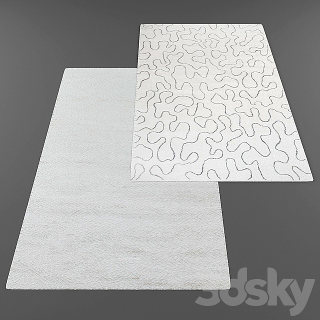 Rugs set296 3ds Max - thumbnail 3