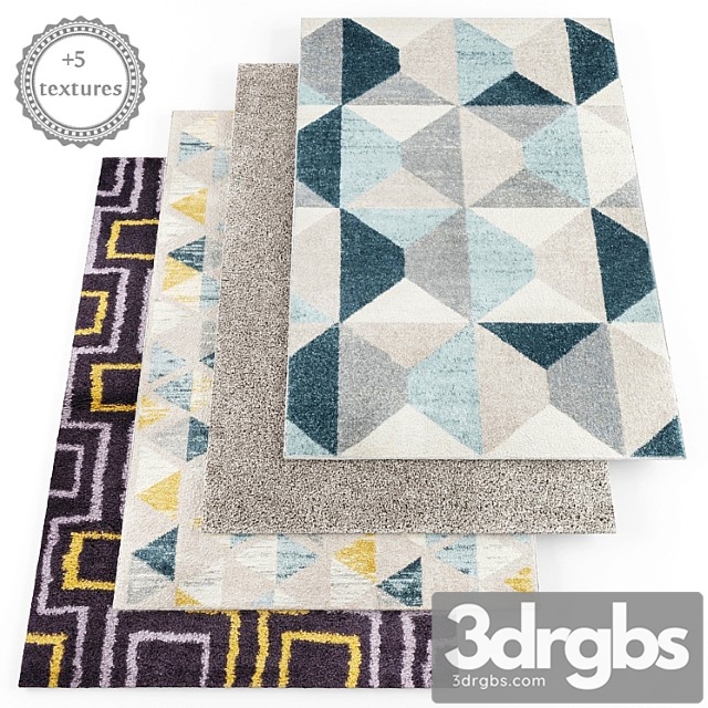 Rugs Set62 3dsmax Download - thumbnail 1