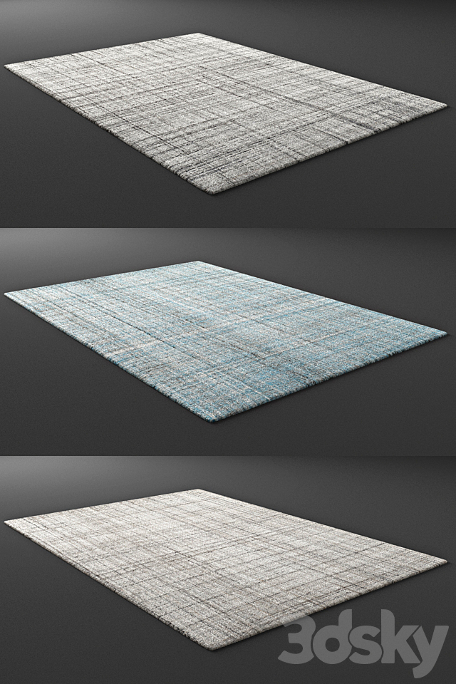 SAFAVIEH Rugs Abstract Collection 3ds Max - thumbnail 2