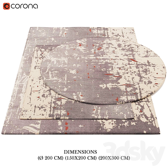 Sapore di Vaniglia Rug 3ds Max - thumbnail 1