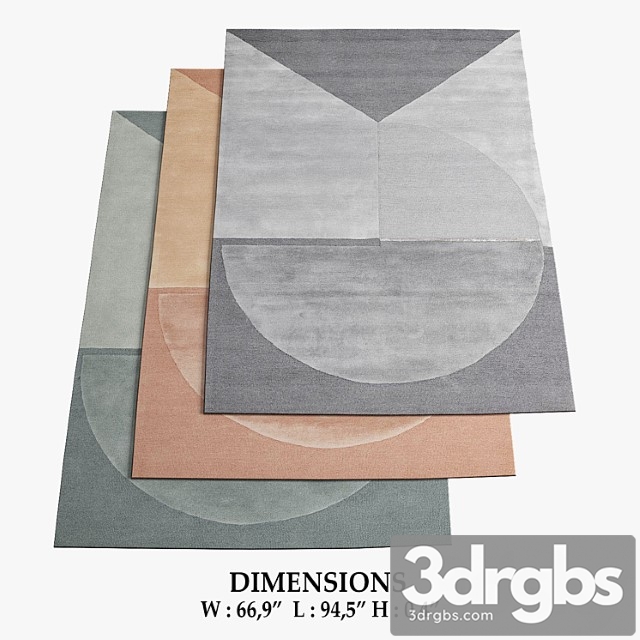 Satomi Rugs 237 3dsmax Download - thumbnail 1