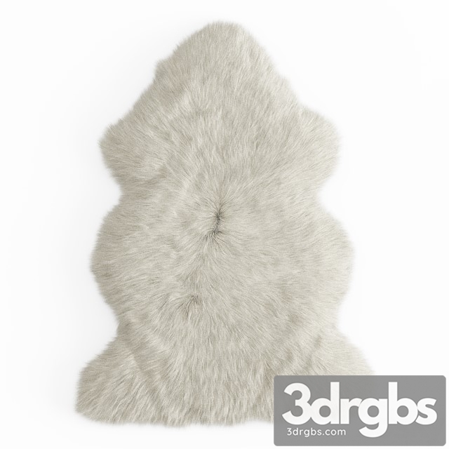 Sheepskin Rug 3dsmax Download - thumbnail 1