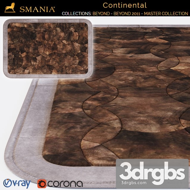 Smania Continental Carpet 3dsmax Download - thumbnail 1