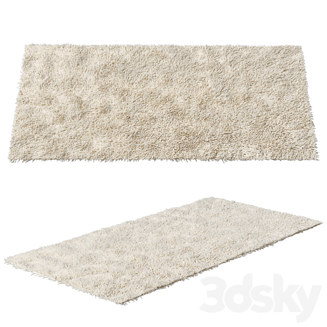 Soft fabric carpet by ZARAHOME 3DS Max Model - thumbnail 2