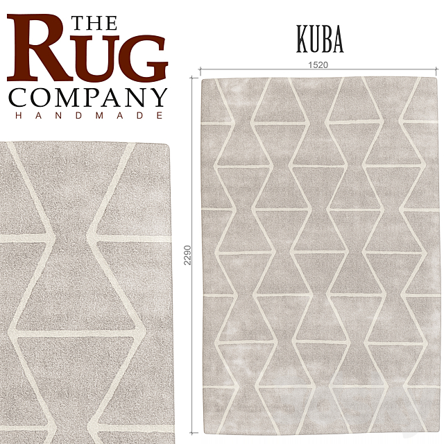 THE RUG COMPANY KUBA 3ds Max - thumbnail 2