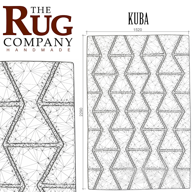 THE RUG COMPANY KUBA 3ds Max - thumbnail 3