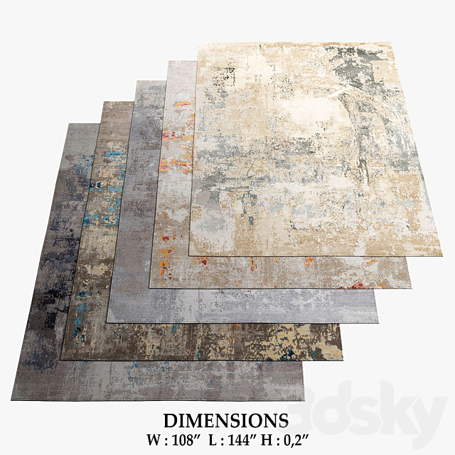 THIBAULT VAN RENNE Rugs_459 3ds Max - thumbnail 1