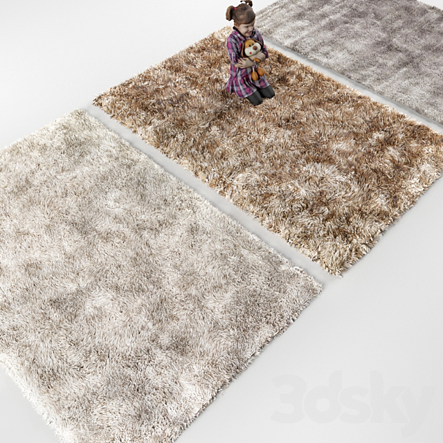 Three carpet 5 3ds Max - thumbnail 1