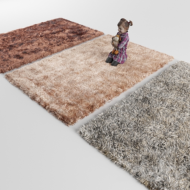 Three carpet 7 3DS Max Model - thumbnail 1