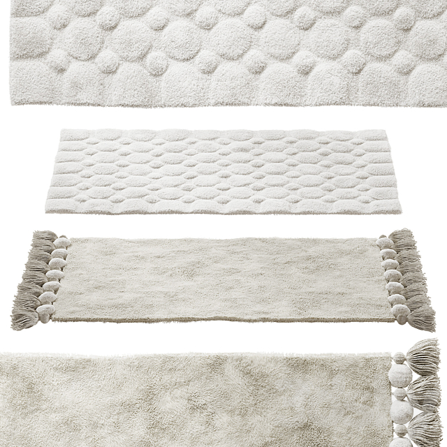 Tkano Essential Bath Mat Set 3ds Max - thumbnail 2