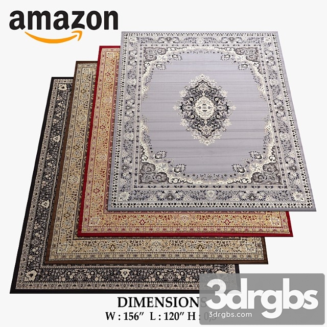 Traditional rugs 3dsmax Download - thumbnail 1