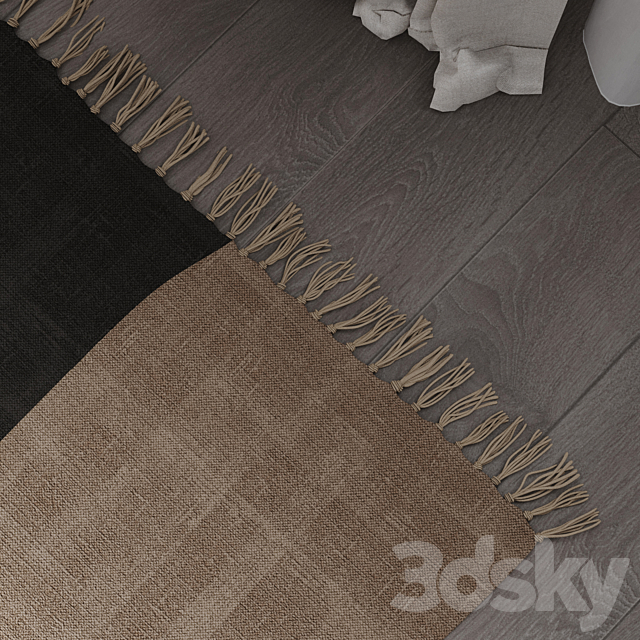 Triba carpet by La Redoute 3DS Max Model - thumbnail 5