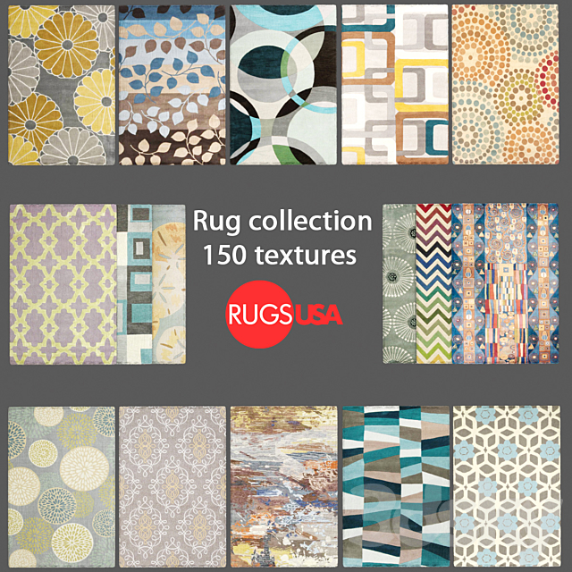 Usa Rugs 1 3ds Max - thumbnail 1