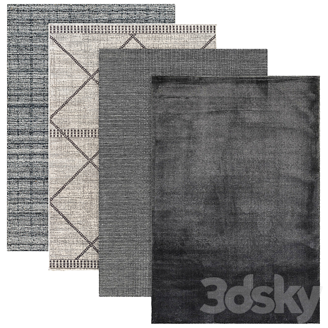 USA RUGS 3dsMax Model - thumbnail 1