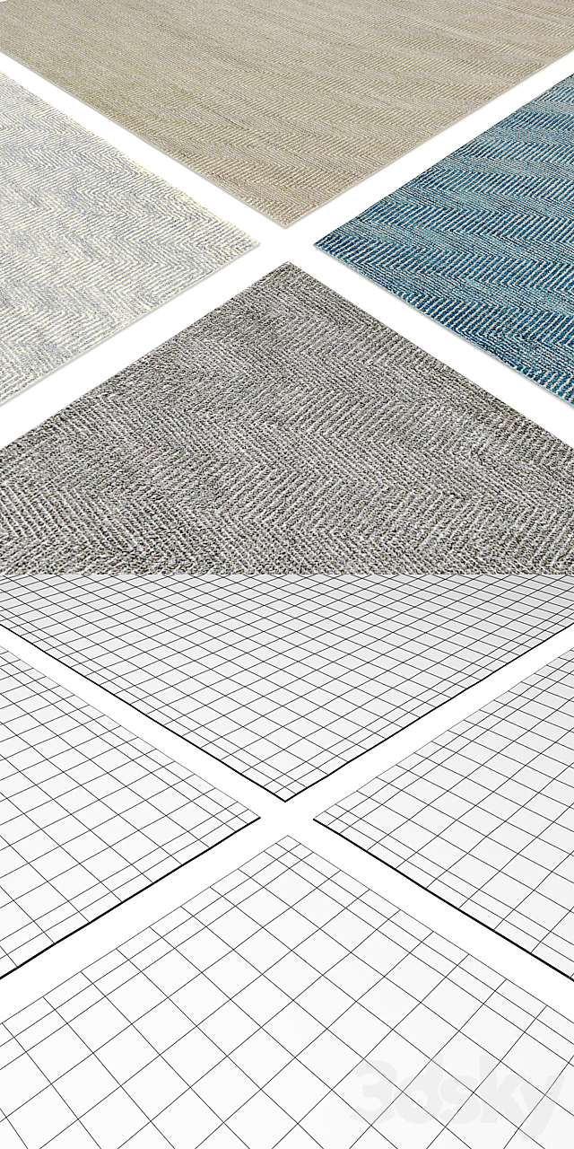 Vello Rug RH 3ds Max - thumbnail 3