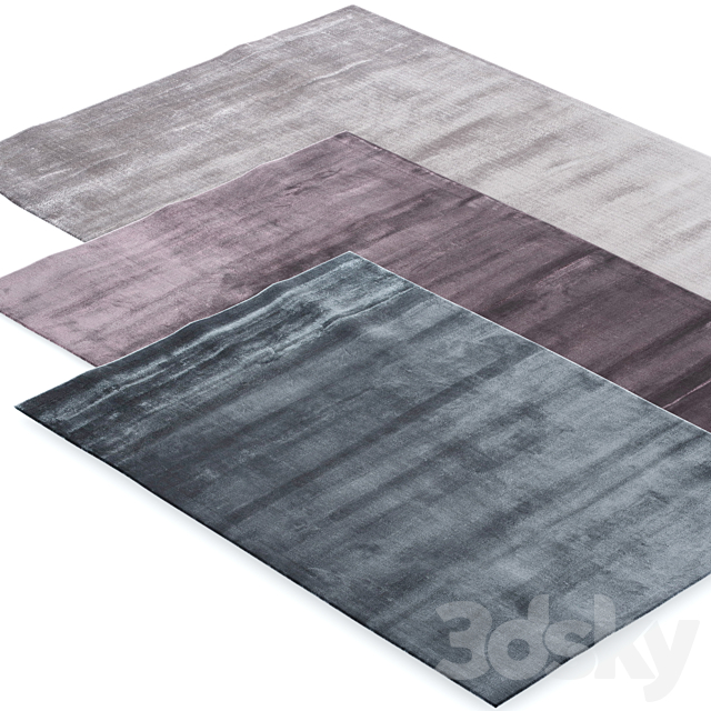 Velvet carpets Lucens LINE DESIGN 3DS Max Model - thumbnail 2