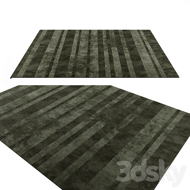 Vid Minotti Carpet Set 3ds Max - thumbnail 1