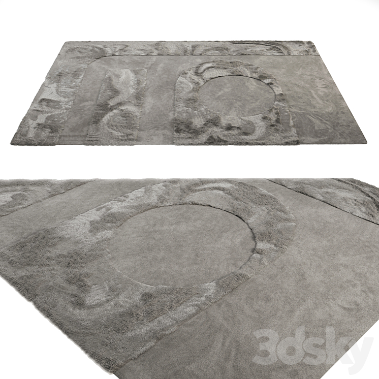 Vid_Minotti_Carpet 3DS Max Model - thumbnail 1