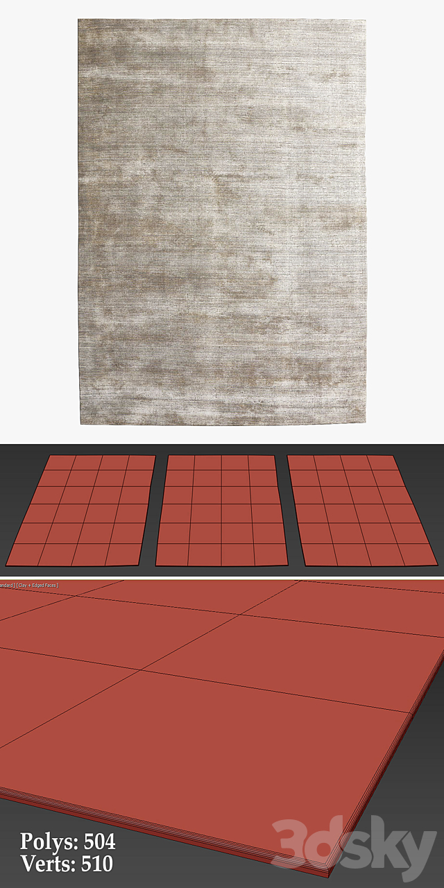 Viesta Rugs_250 3ds Max - thumbnail 3