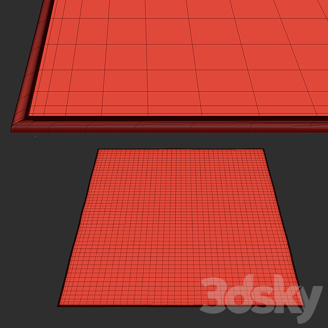 Viscose Rug Nova 3DS Max Model - thumbnail 2