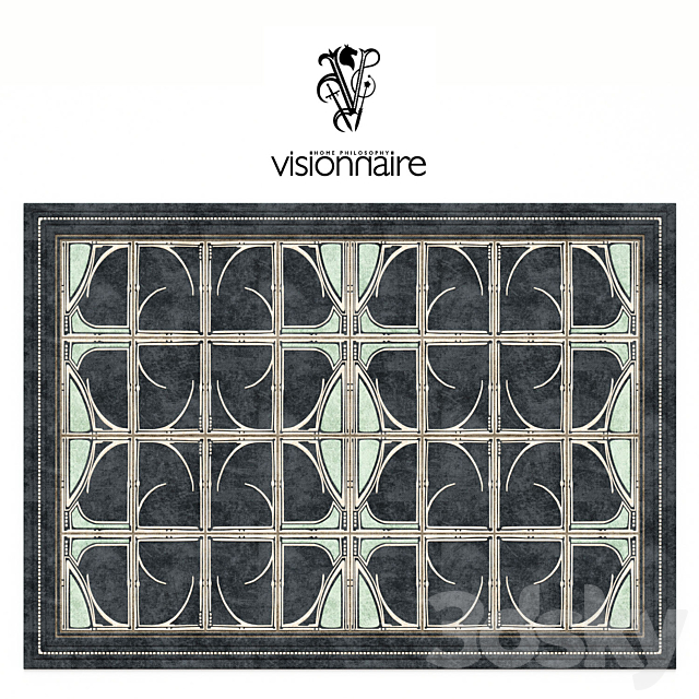 Visionnaire Carpets 3DS Max Model - thumbnail 2