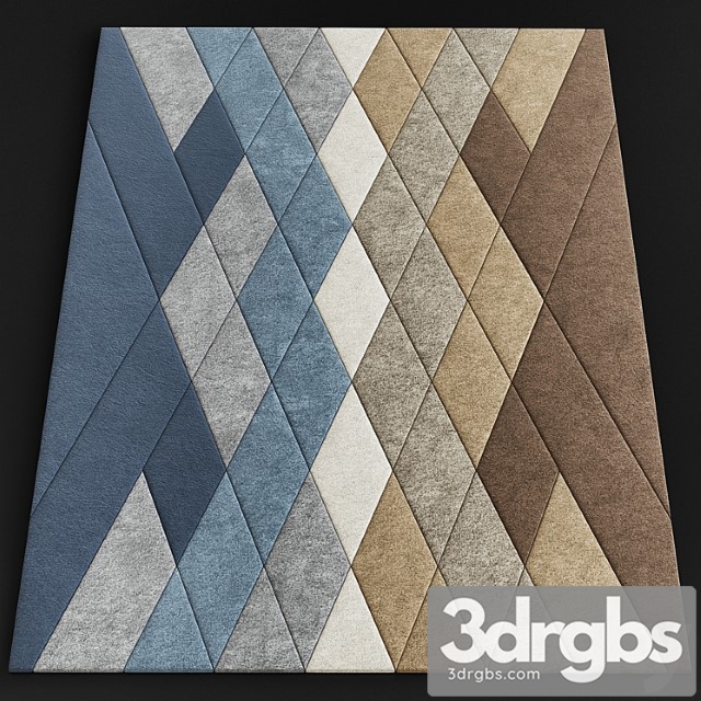 Vivus rug from boconcept (low poly) 3dsmax Download - thumbnail 1