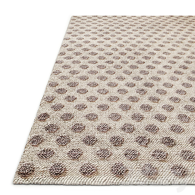 Zia Handwoven Rug RH 3ds Max - thumbnail 2