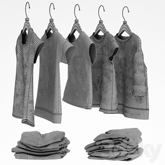 baby clothes 3DSMax File - thumbnail 3