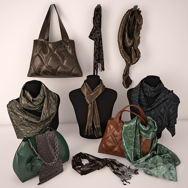 Bags and Wraps 3DSMax File - thumbnail 1