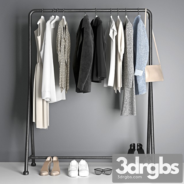 Clothes Clothes hanger_2 3dsmax Download - thumbnail 1