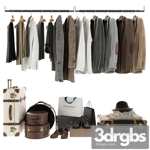 Clothes For Wardrobe 3dsmax Download - thumbnail 1