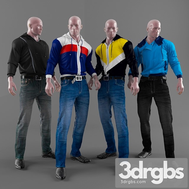 Clothes Men’s clothing 3dsmax Download - thumbnail 1