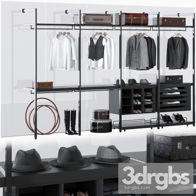 Clothes Porro Storage 3dsmax Download - thumbnail 1