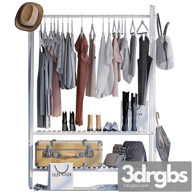 Clothes Rack for clothes_1 3dsmax Download - thumbnail 1