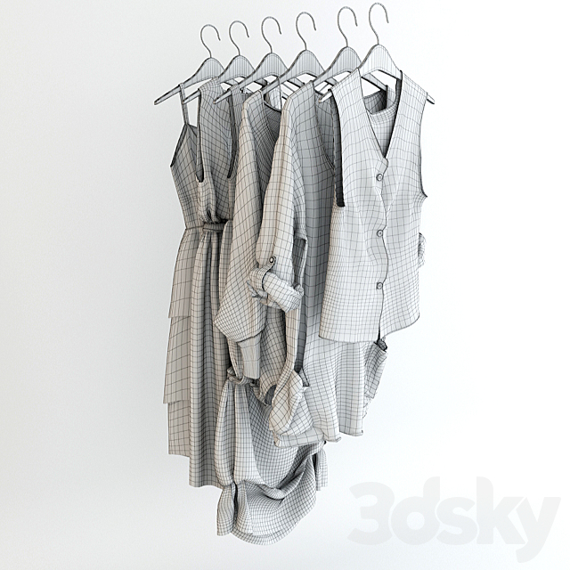 Clothes_set 3ds Max - thumbnail 3