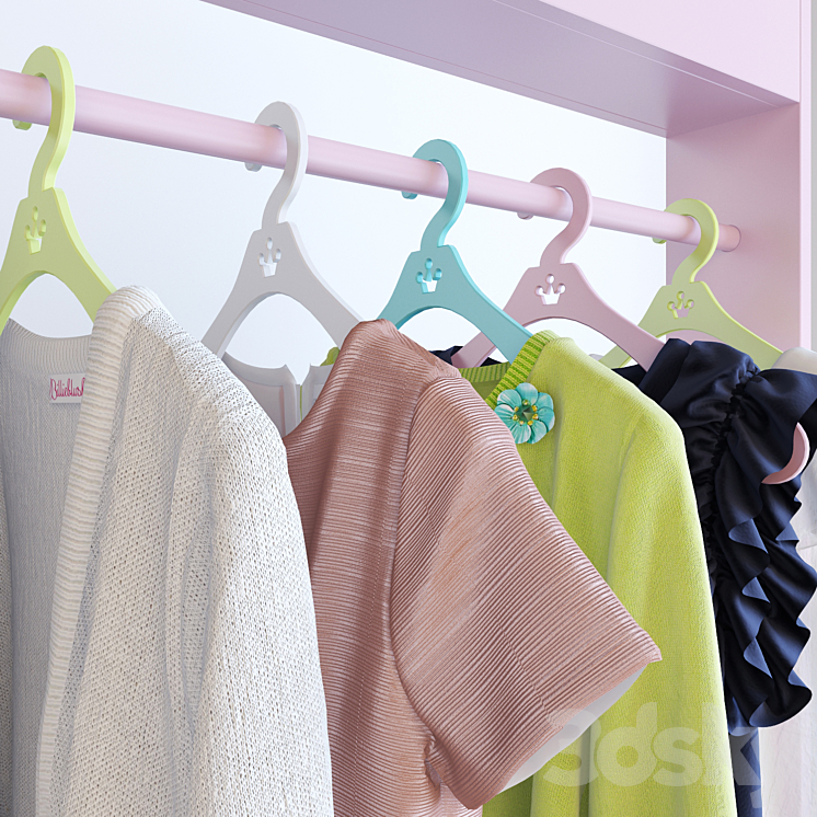 clothing set07 3DS Max - thumbnail 2