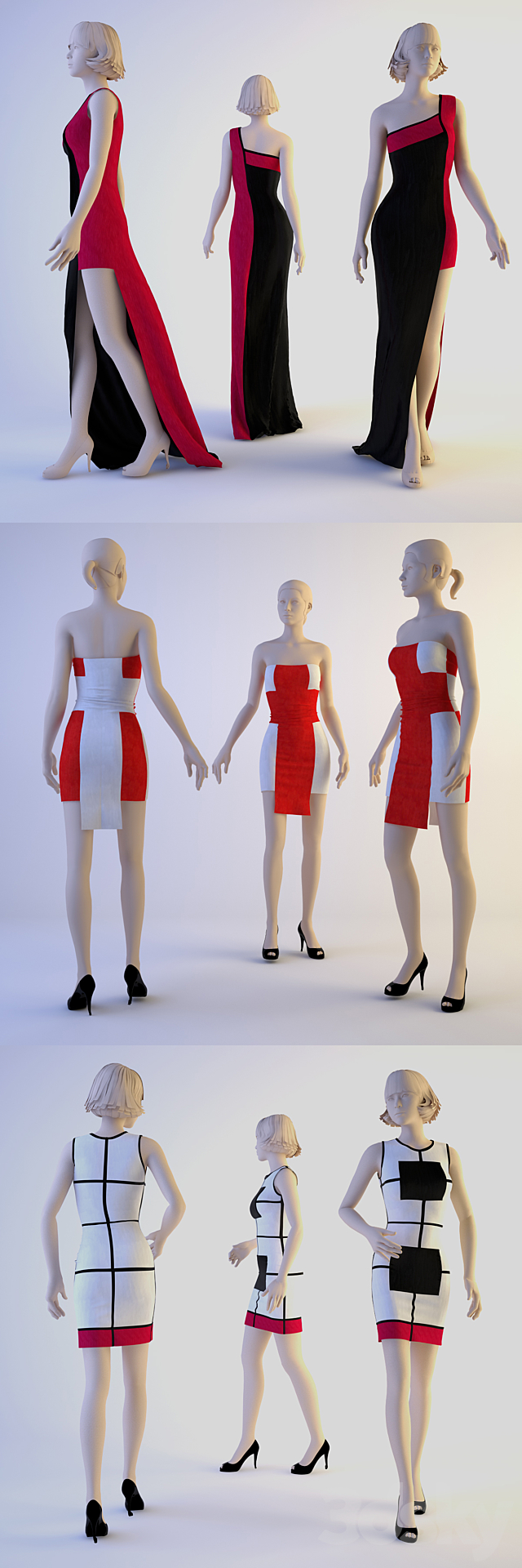 Dasha Gauser _ Suprematism 3DSMax File - thumbnail 2