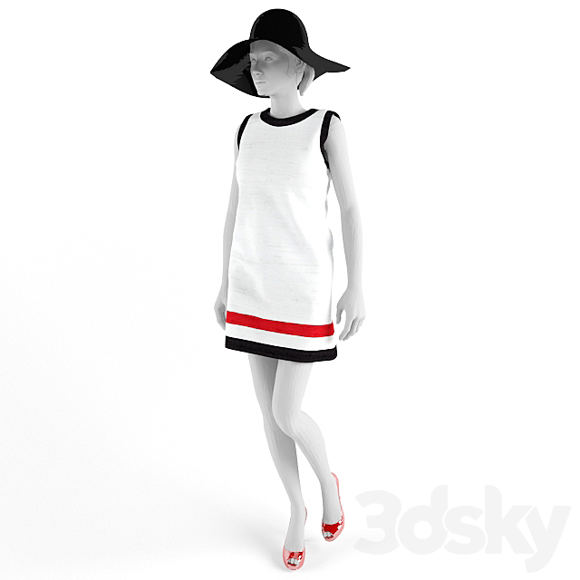 dress 3DSMax File - thumbnail 1