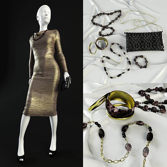 Dress Accessories 3DSMax File - thumbnail 1