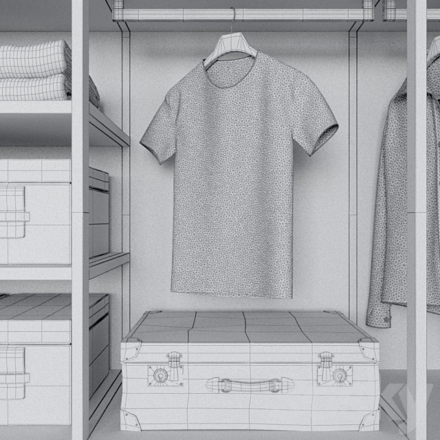 Dressing room Jesse Pass 3DSMax File - thumbnail 3