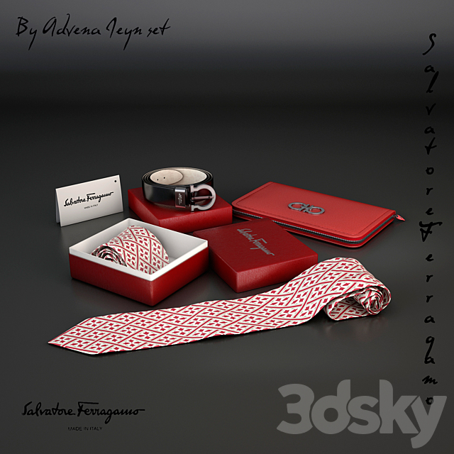 Ferragamo set 2 3DSMax File - thumbnail 1