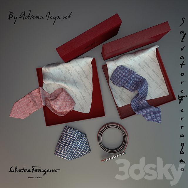 Ferragamo set 3 3DSMax File - thumbnail 1