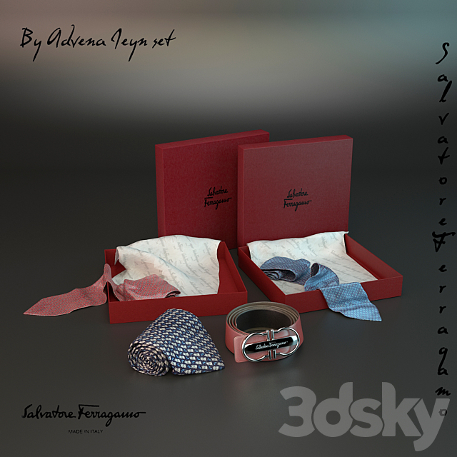 Ferragamo set 3 3DSMax File - thumbnail 2